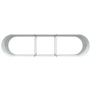vidaXL Emelt Ágy Zöld 320 x 80 x 81 cm Acél