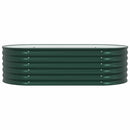 vidaXL Emelt Ágy Zöld 160 x 80 x 44 cm Acél