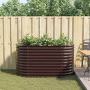 vidaXL Emelt Ágy Barna 160 x 80 x 81 cm Acél