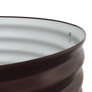 vidaXL Kerti magaságyás Barna 80 x 80 x 81 cm Acél