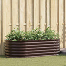 vidaXL Emelt Ágy Barna 160 x 80 x 44 cm Acél