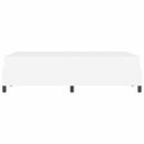 vidaXL Ágykeret matraccal matracmal Fehér 120 x 190 cm Műbőr