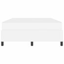 vidaXL Ágykeret matraccal matracmal Fehér 140 x 200 cm Műbőr