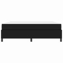 vidaXL Ágykeret matraccal matracmal Fekete 180 x 200 cm Műbőr