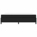 vidaXL Ágykeret matraccal matracmal Fekete 180 x 200 cm Műbőr