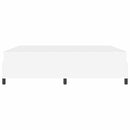 vidaXL Ágykeret matraccal matracmal Fehér 180 x 200 cm Műbőr