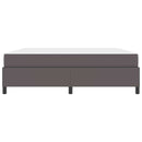 vidaXL Ágykeret matraccal matracmal Szürke 180 x 200 cm Műbőr