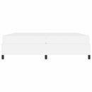 vidaXL Ágykeret matraccal matracmal Fehér 200 x 200 cm Műbőr
