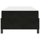 vidaXL Ágykeret matracmal Fekete 90 x 200 cm szövet