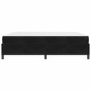 vidaXL Ágykeret Fekete és fehér és fekete 180 x 200 cm Bársony