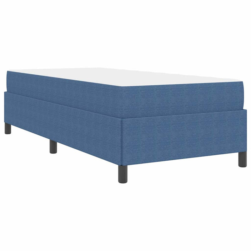 vidaXL Ágykeret Kék 80 x 200 cm Bársony anyag