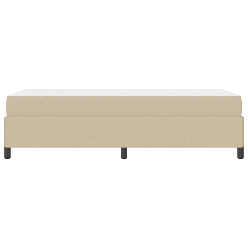 vidaXL Ágykeret Világosszürke 90 x 200 cm Bársony anyag