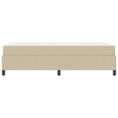 vidaXL Ágykeret matracmal Világos Zöld Szürke 100 x 200 cm szövet