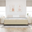 vidaXL Ágykeret Világosszürke 200 x 200 cm Bársony anyag