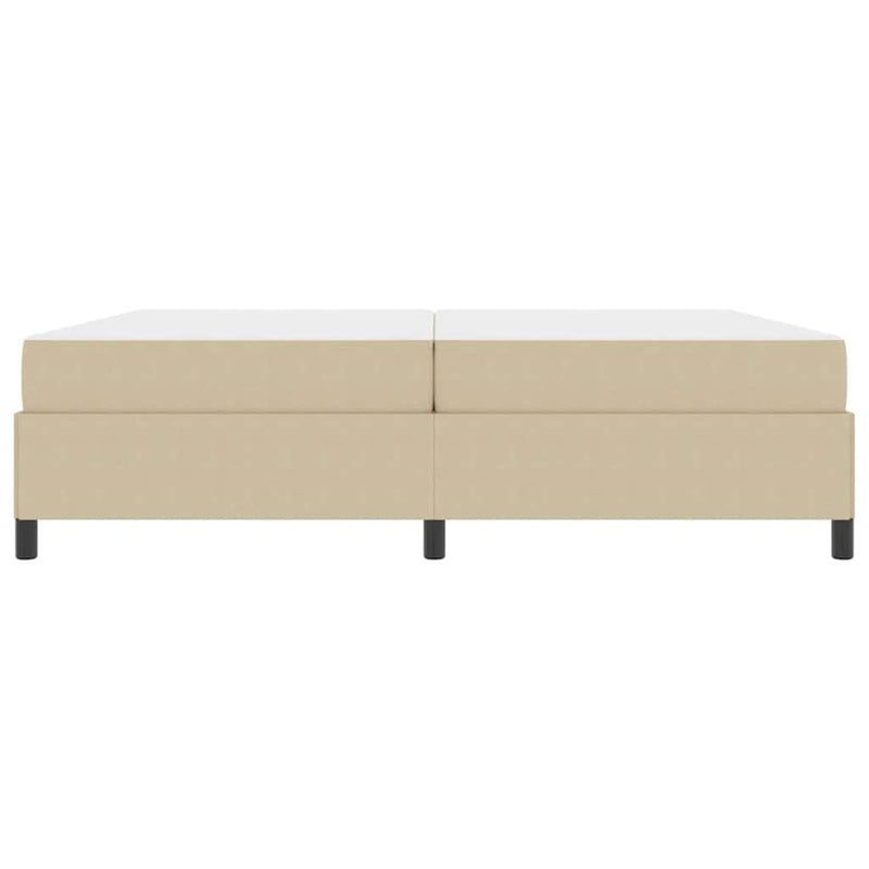 vidaXL Ágykeret Világosszürke 200 x 200 cm Bársony anyag