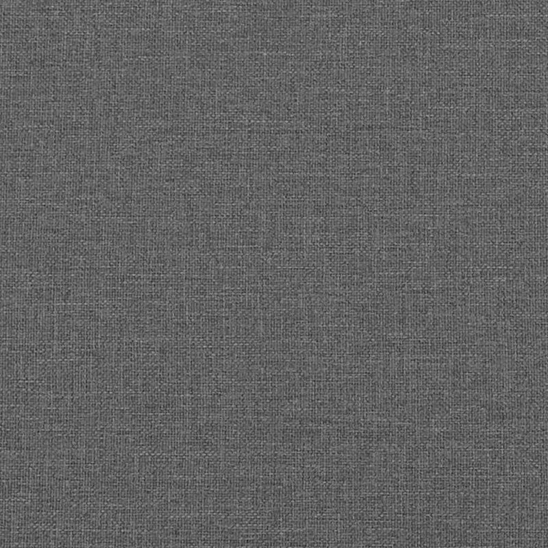 vidaXL Ágykeret Sötétszürke 100 x 200 cm szövet