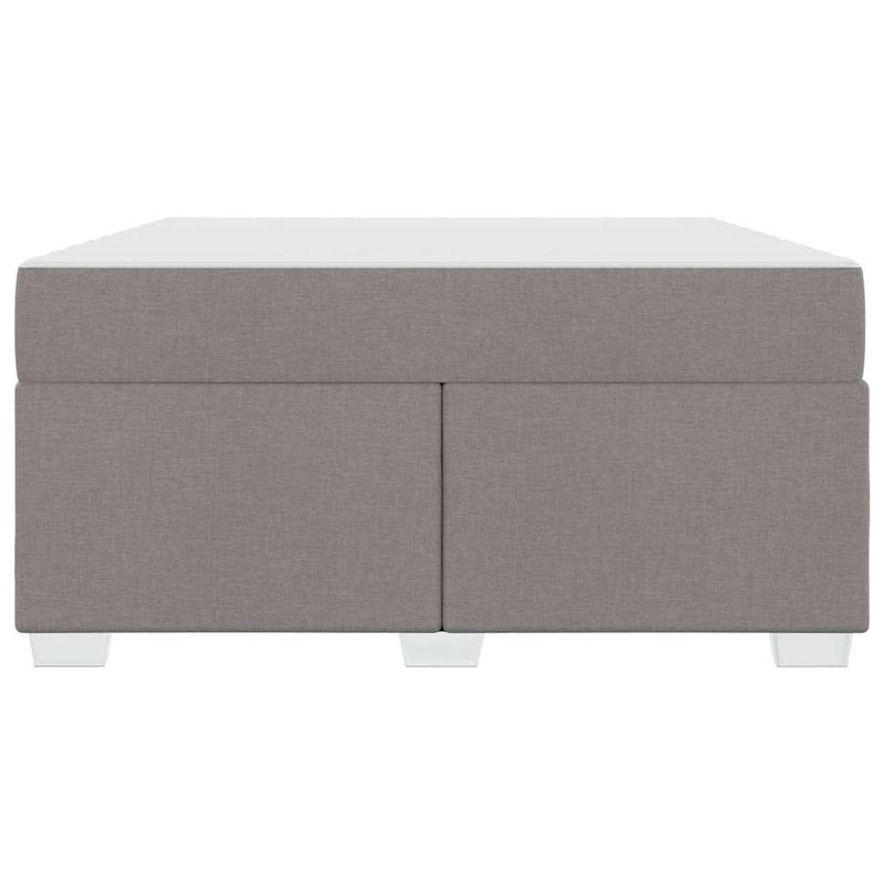 vidaXL Ágykeret Tópszínű 140 x 200 cm szövet