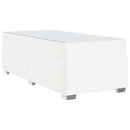 vidaXL Ágykeret Fehér 80 x 200 cm Műbőr