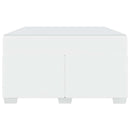 vidaXL Ágykeret matracmal Fehér 120 x 200 cm szövet