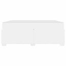 vidaXL Ágykeret Fehér 180 x 200 cm Műbőr