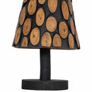 vidaXL Karácsonyfa állvánnyal Barna 90 cm Tömör tíkfa