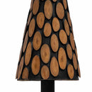 vidaXL Karácsonyfa állvánnyal Barna 150 cm Tömör tíkfa