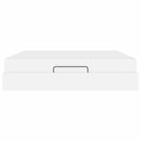 vidaXL Ágykeret matraccal Egyéb 2 pcs Fehér PVC