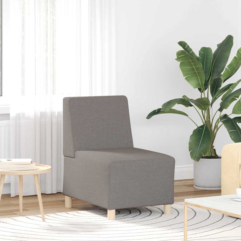 vidaXL Karfa Nélküli Modularis Kanapé Egység 2 pcs Tópszínű