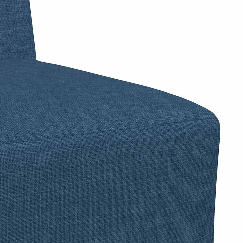 vidaXL Karfa Nélküli Modularis Kanapé Egység 2 pcs Kék 55 x 74 x 82 cm