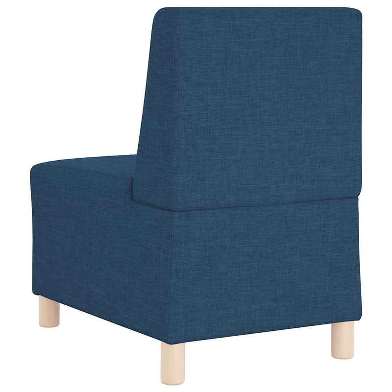 vidaXL Karfa Nélküli Modularis Kanapé Egység 2 pcs Kék 55 x 74 x 82 cm