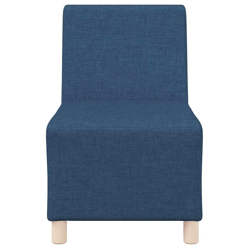 vidaXL Karfa Nélküli Modularis Kanapé Egység 2 pcs Kék 55 x 74 x 82 cm
