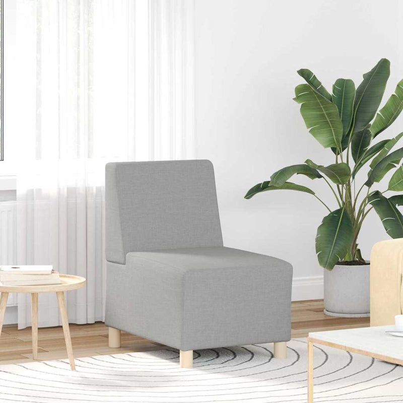 vidaXL Karfa Nélküli Modularis Kanapé Egység 2 pcs Felhőszürke