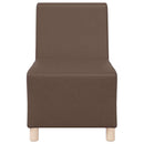 vidaXL Karfa Nélküli Modularis Kanapé Egység 2 pcs Barna