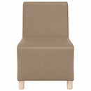 vidaXL Karfa Nélküli Modularis Kanapé Egység 2 pcs Cappuccino