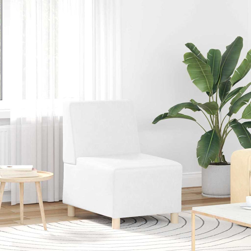 vidaXL Karfa Nélküli Modularis Kanapé Egység 2 pcs Fehér