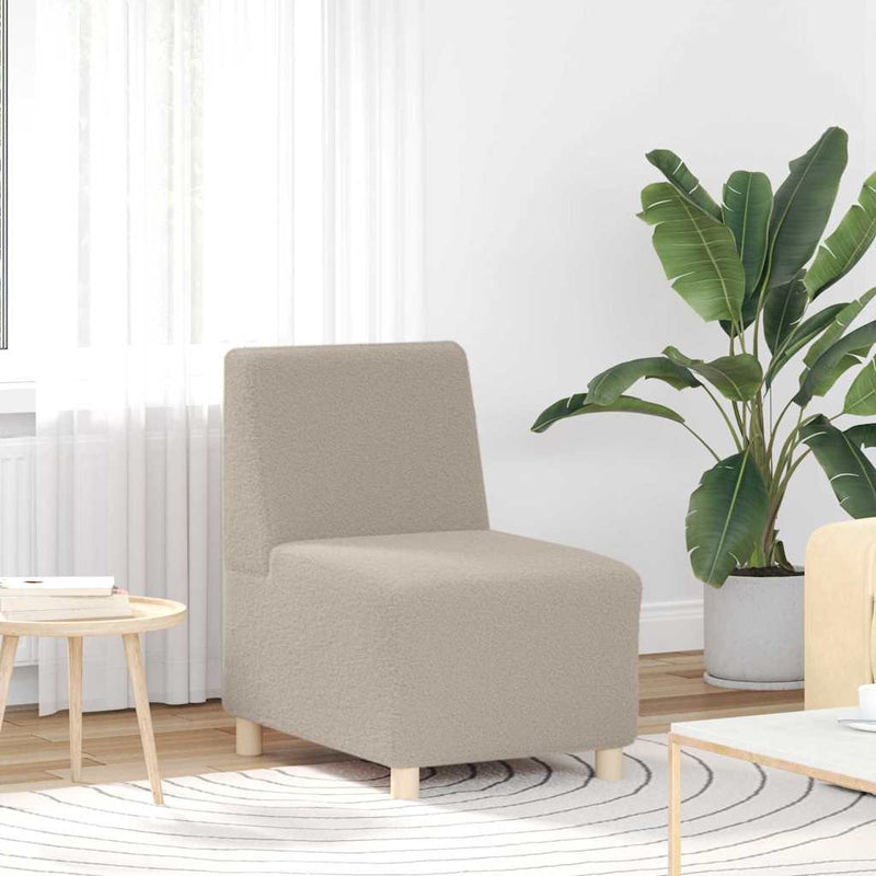 vidaXL Karfa Nélküli Modularis Kanapé Egység 2 pcs Világosszürke