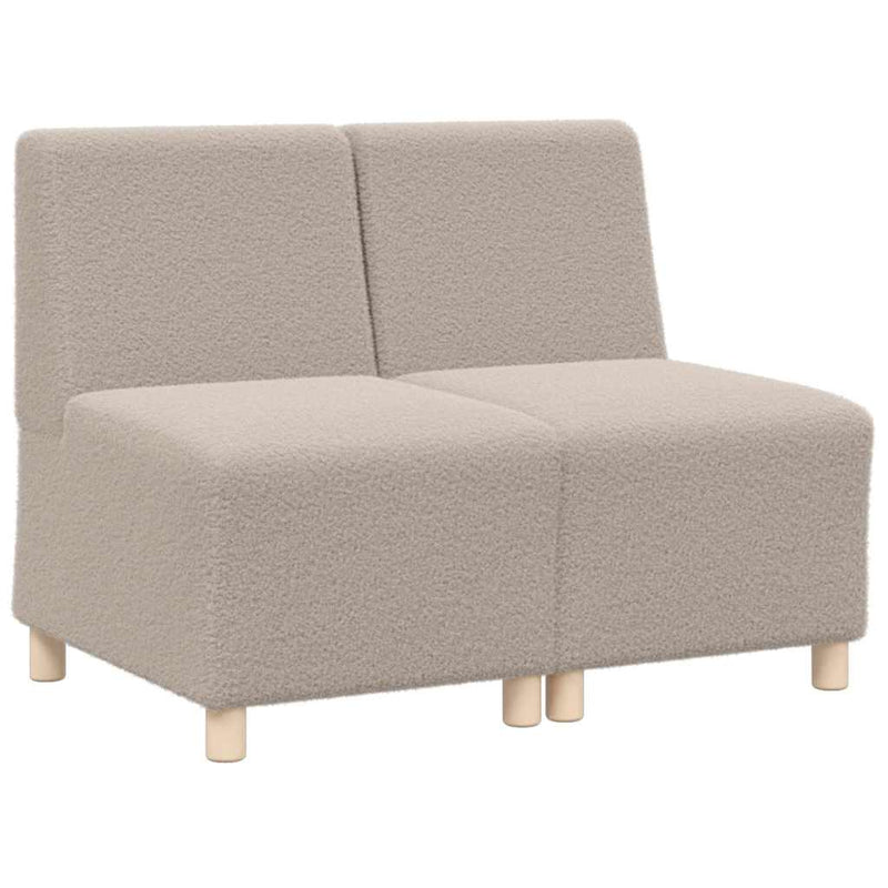 vidaXL Karfa Nélküli Modularis Kanapé Egység 2 pcs Világosszürke