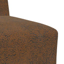 vidaXL Karfa Nélküli Modularis Kanapé Egység 2 pcs Barna