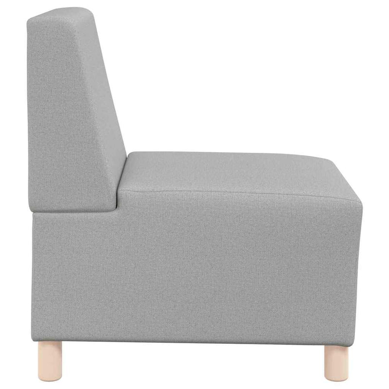 vidaXL Karfa Nélküli Modularis Kanapé Egység 3 pcs Felhőszürke