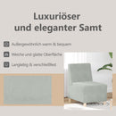 vidaXL Karfa Nélküli Modularis Kanapé Egység 3 pcs Világosszürke