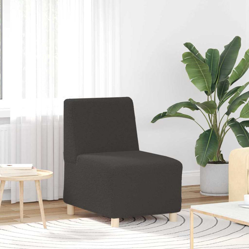 vidaXL Karfa Nélküli Modularis Kanapé Egység 3 pcs Sötétszürke