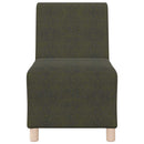 vidaXL Karfa Nélküli Modularis Kanapé Egység 3 pcs Zöld