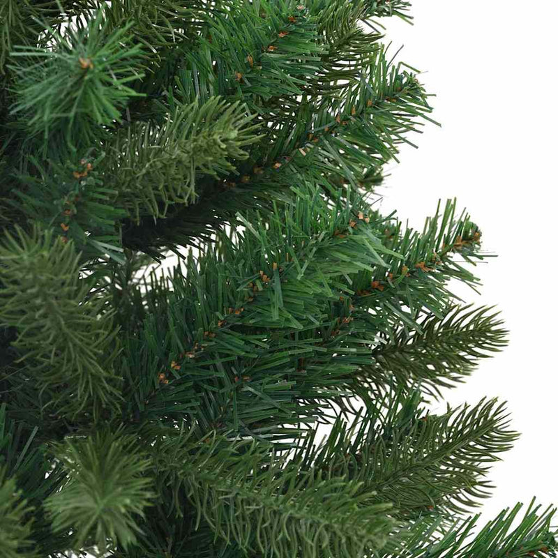 vidaXL Mű karácsonyfa 150 LED-del állvánnyal Zöld 75 cm PE és PVC