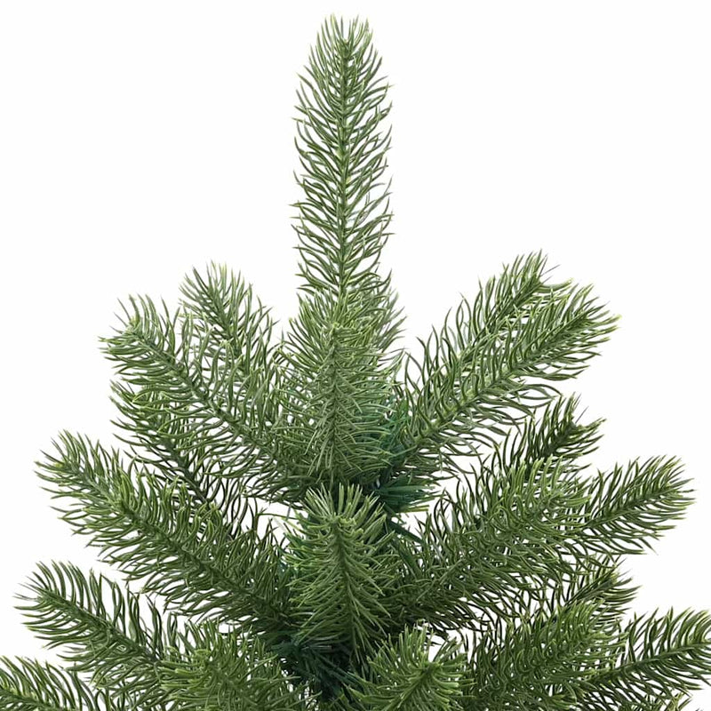 vidaXL Mű karácsonyfa 150 LED-del állvánnyal Zöld 120 cm PE és PVC