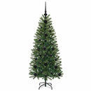 vidaXL Mű karácsonyfa 150 LED-del állvánnyal Zöld 120 cm PE és PVC