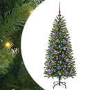 vidaXL Mű karácsonyfa 150 LED-del állvánnyal Zöld 120 cm PE és PVC