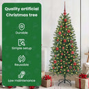 vidaXL Mű karácsonyfa 150 LED-del állvánnyal Zöld 150 cm PE és PVC