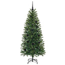 vidaXL Mű karácsonyfa 150 LED-del állvánnyal Zöld 150 cm PE és PVC
