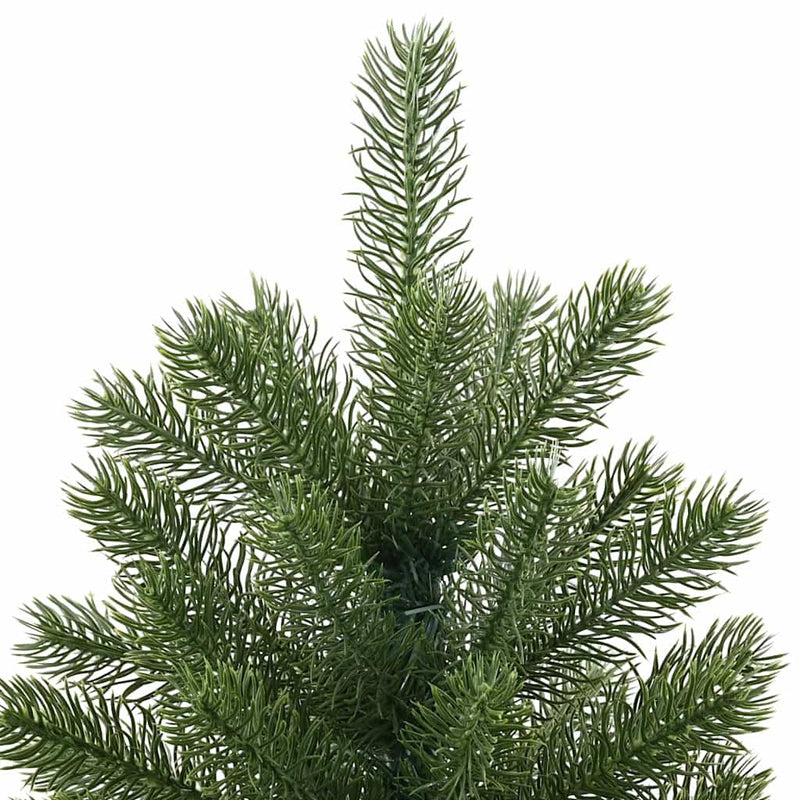 vidaXL Mű karácsonyfa 300 LED-del állvánnyal Zöld 180 cm PE és PVC