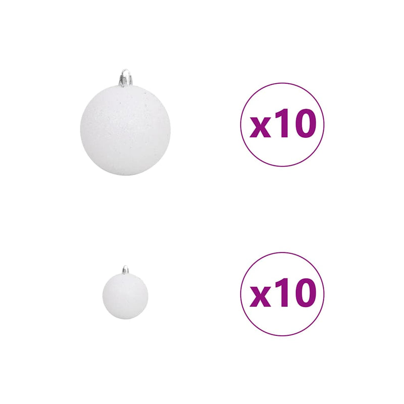 vidaXL Mű karácsonyfa 300 LED-del állvánnyal Zöld 240 cm PE és PVC